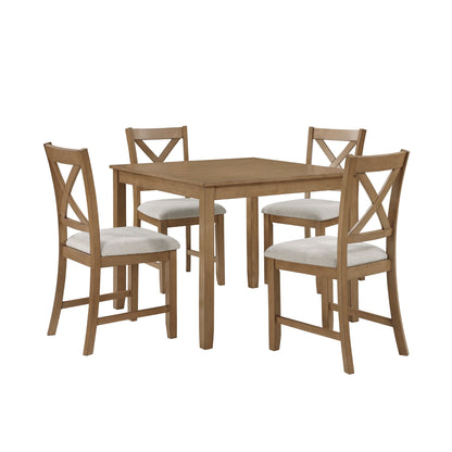 Crossbuck 5-Piece Pack Dinette Set