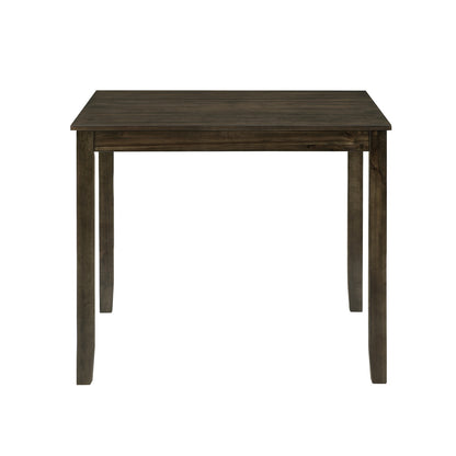 Hazel 5-Piece Pack Dinette Set - Dark brown