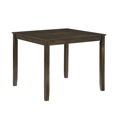 Hazel 5-Piece Pack Dinette Set - Dark brown