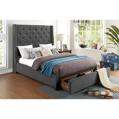 Fairborn Platform Bed with Storage Footboard