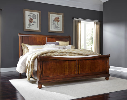 Rustic Traditions King Sleigh Bed