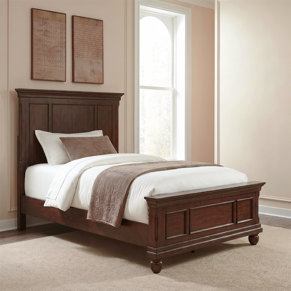 Rustic Traditions Twin Panel Headboard