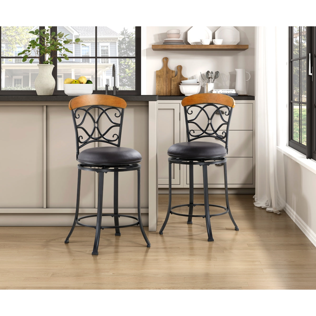 Benson Swivel Counter Height Chair