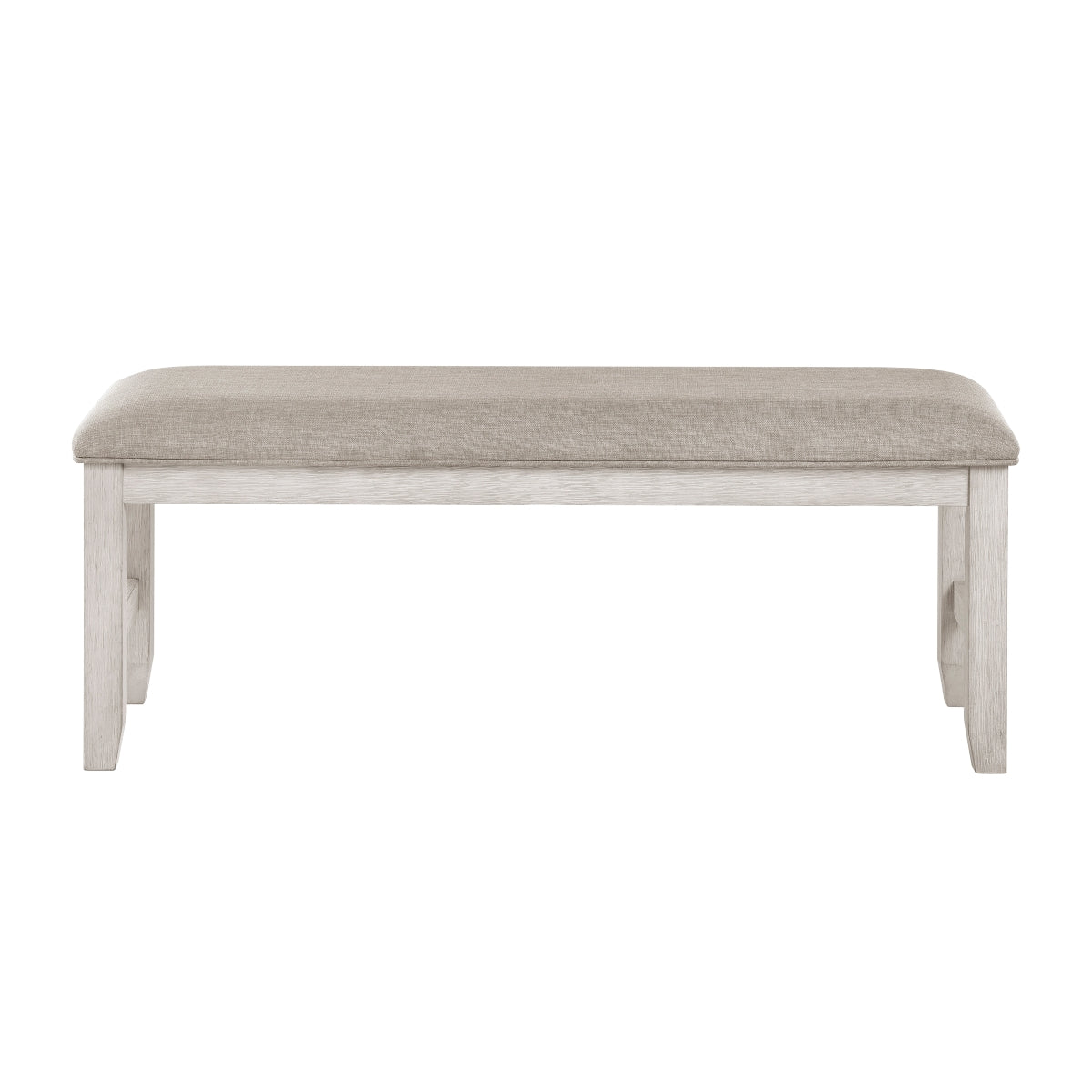 Savile Bench - Light gray