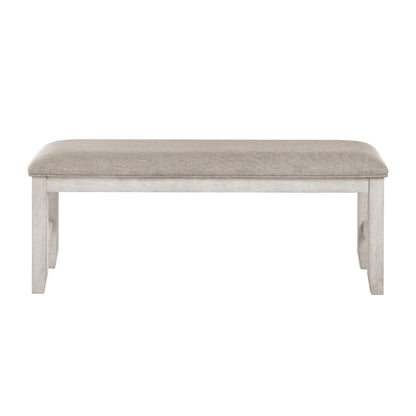Savile Bench - Light gray