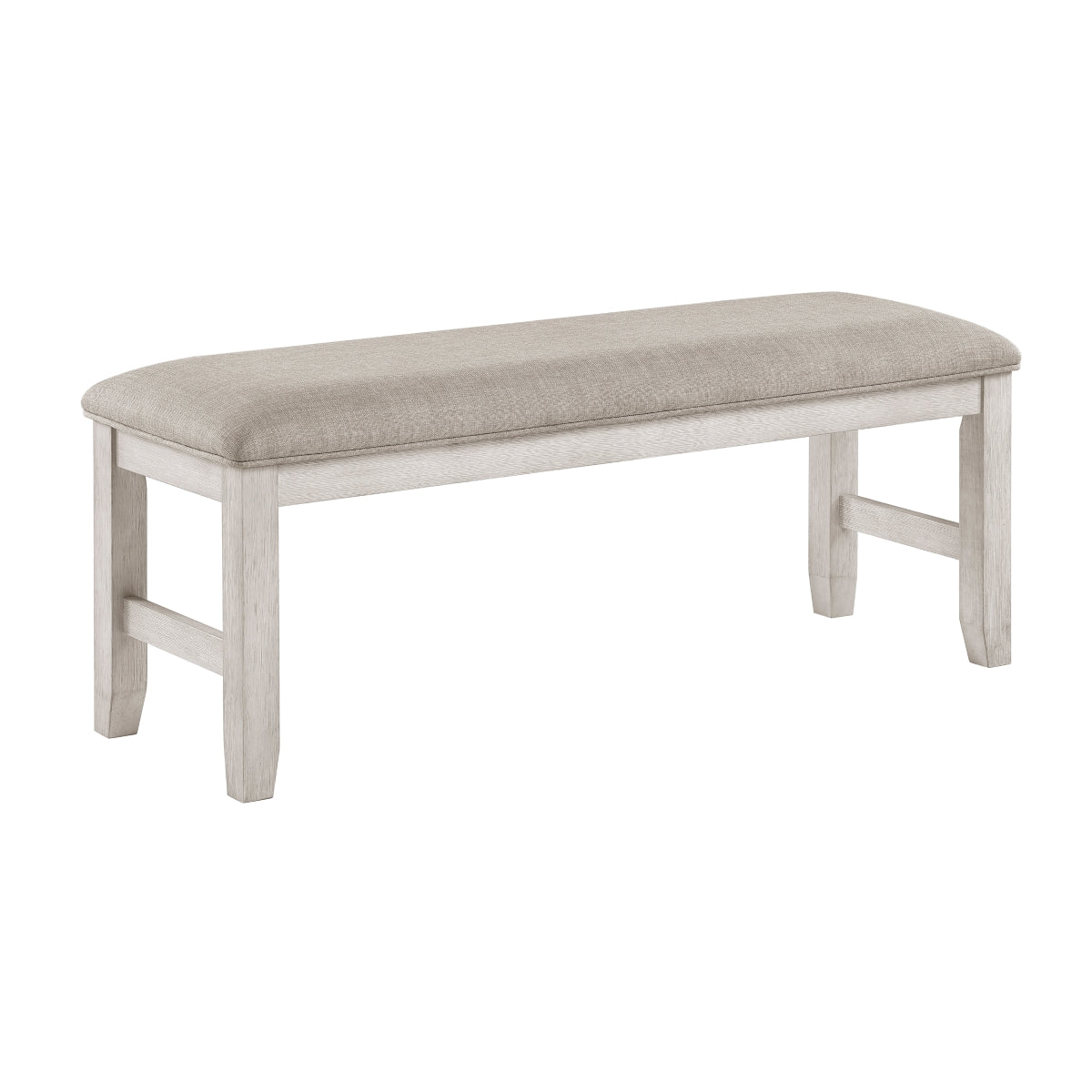 Savile Bench - Light gray