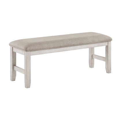 Savile Bench - Light gray