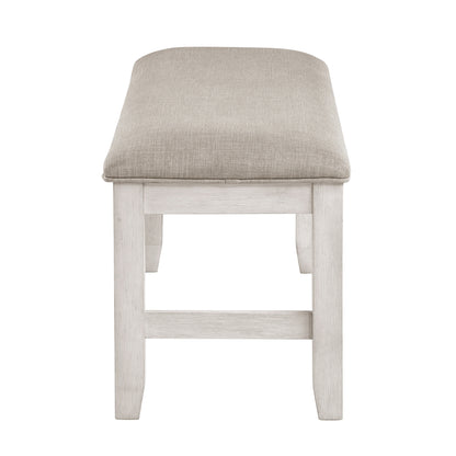 Savile Bench - Light gray