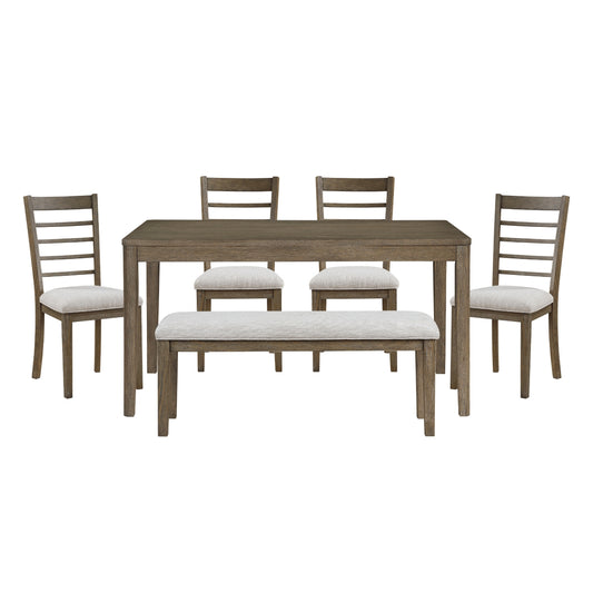 Emilia 6-Piece Pack Dining Set