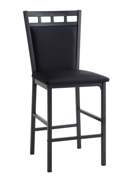 Counter Height Chr, Bk (4 In 1 Box)