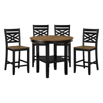 Tyler 5-Piece Pack Counter Height Set