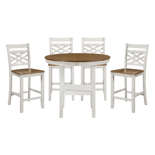 Tyler 5-Piece Pack Counter Height Set