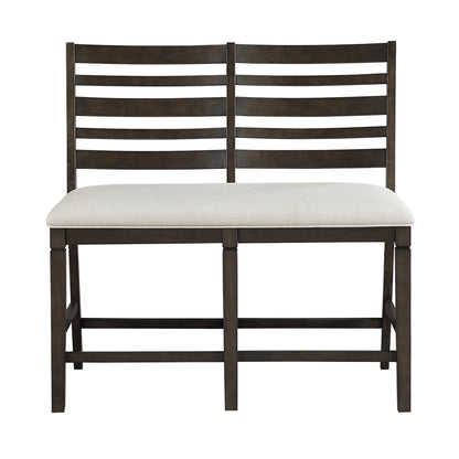 Victoria Counter Height Bench - Beige