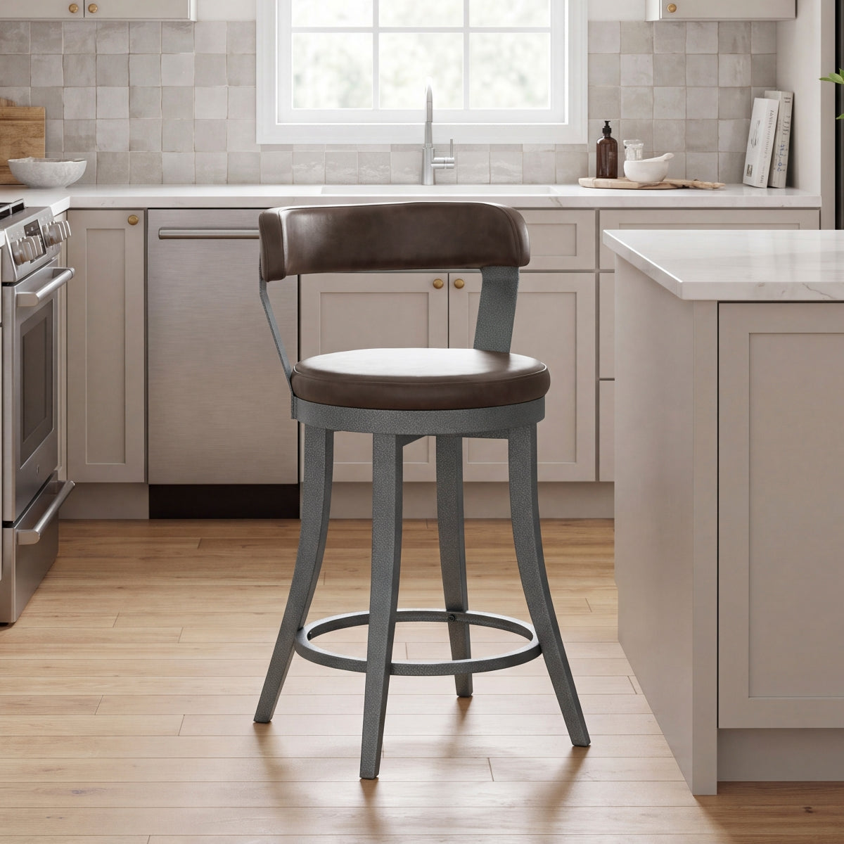Foundry Swivel Counter Height Chair