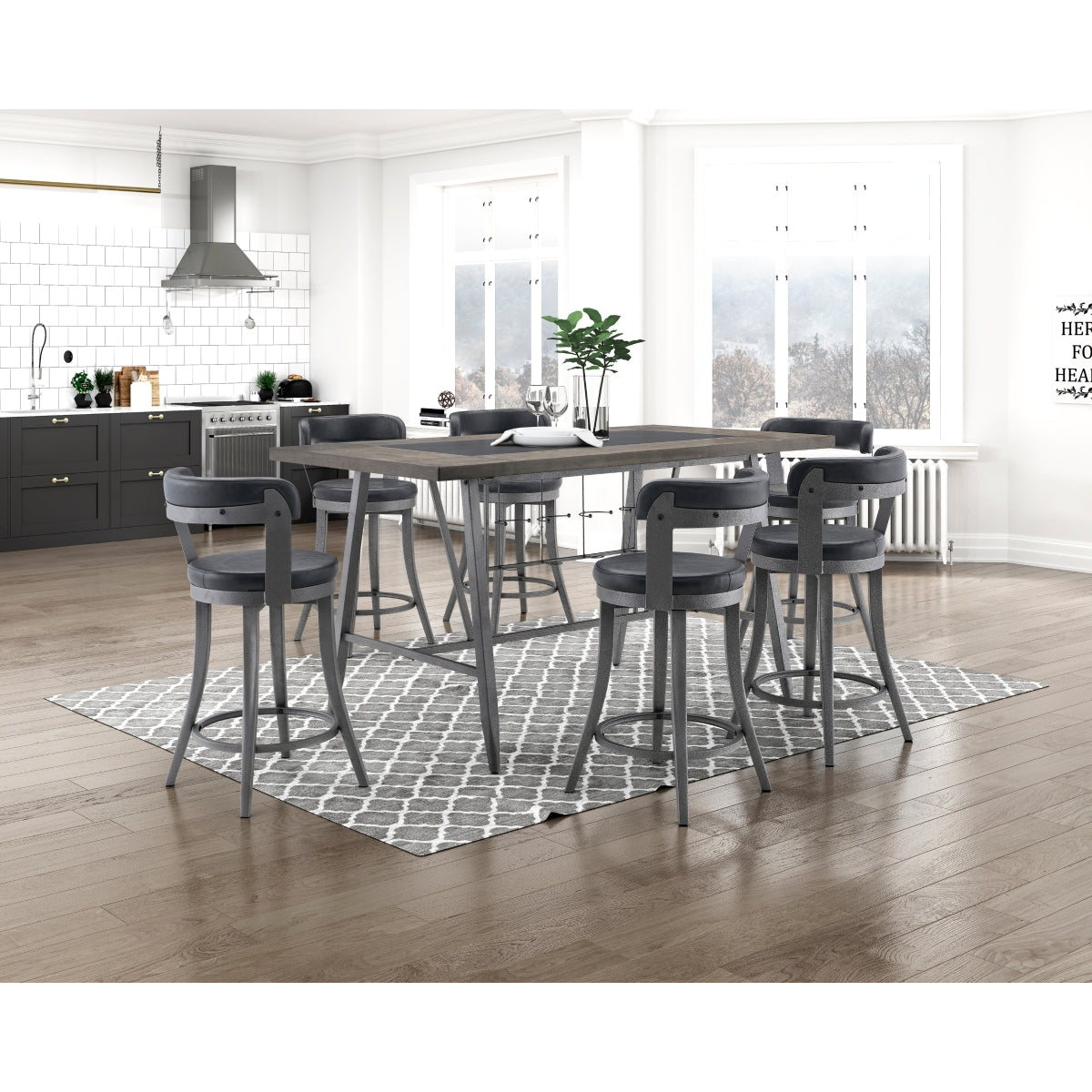 Foundry Swivel Counter Height Chair