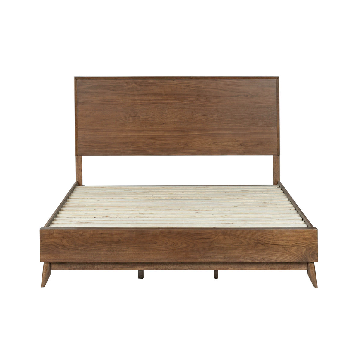 Century Modern Queen Platform Bed