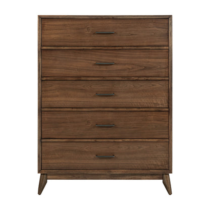 Century Modern 5 Drawer Chest