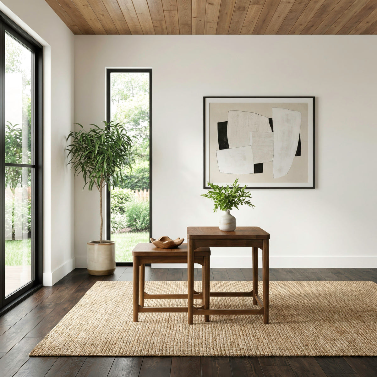 Century Modern Nesting End Tables