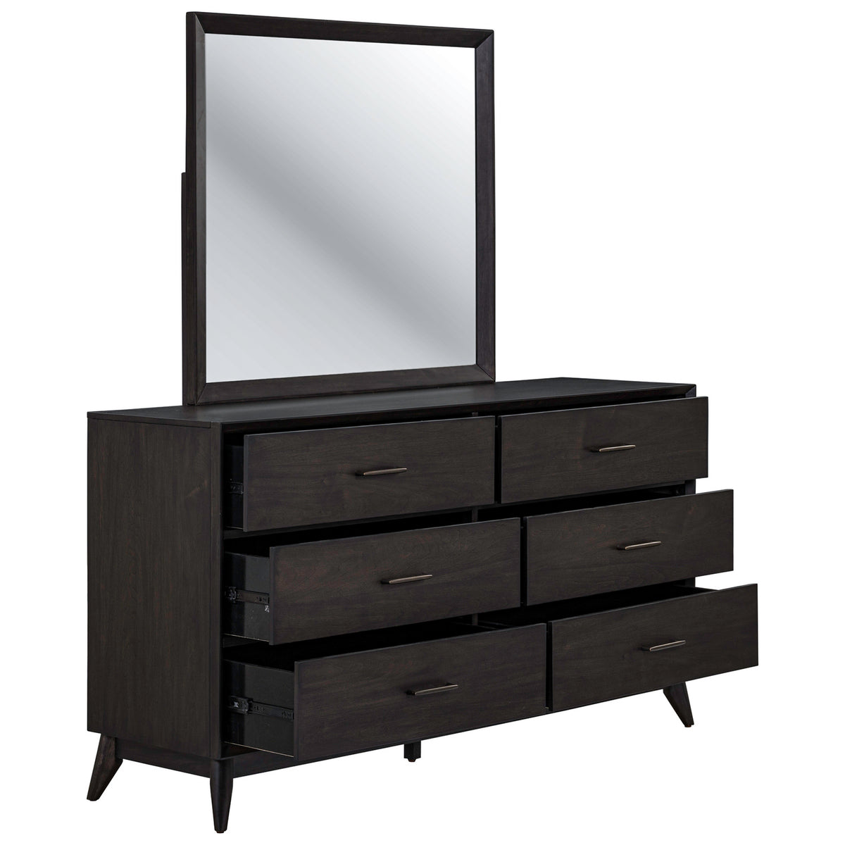 Century Modern Dresser & Mirror