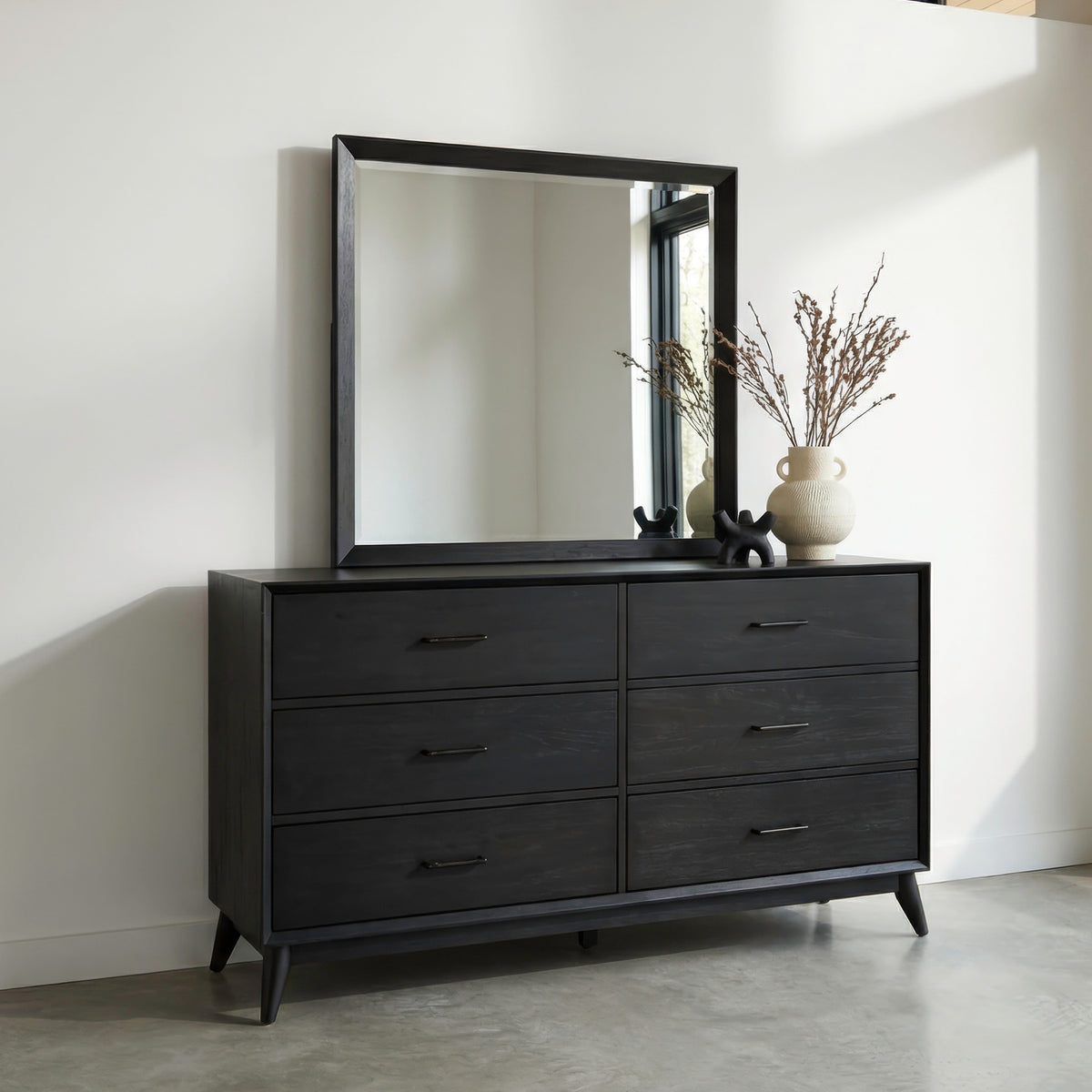 Century Modern Dresser & Mirror
