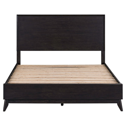 Century Modern Queen Platform Bed
