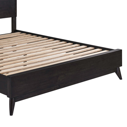 Century Modern Queen Platform Bed