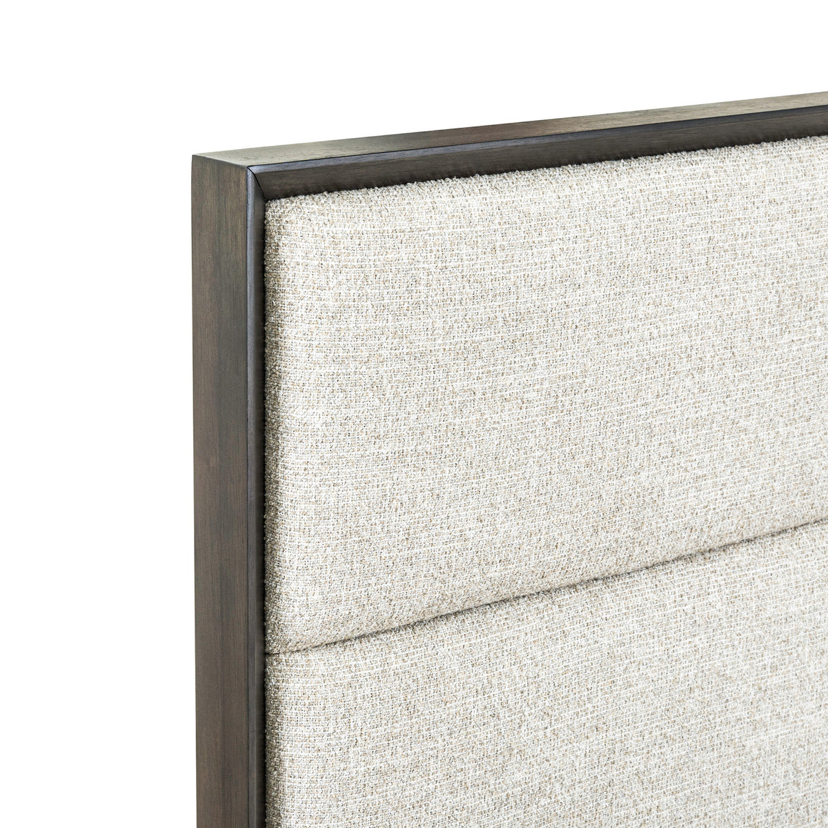 Century Modern Queen Uph Platform Bed