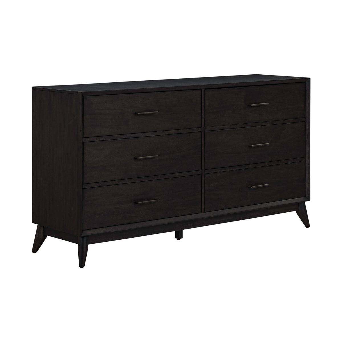 Century Modern 6 Drawer Dresser