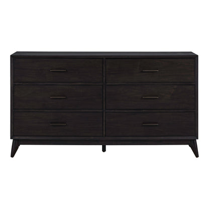 Century Modern 6 Drawer Dresser