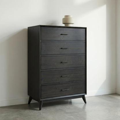 Century Modern 5 Drawer Chest
