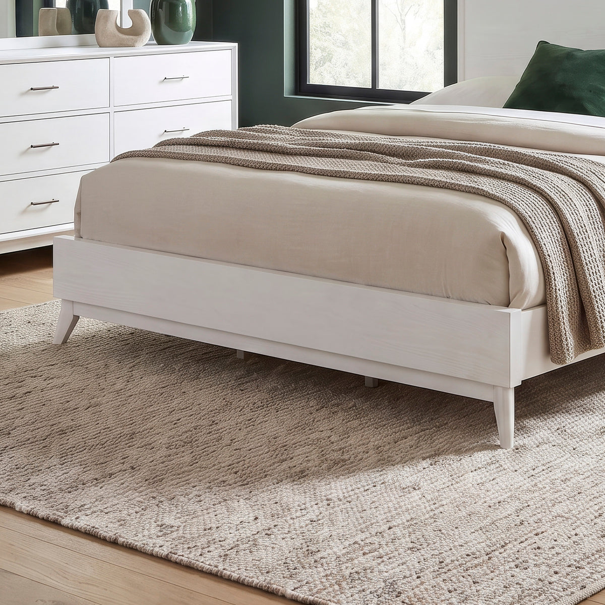 Century Modern Queen Platform Footboard