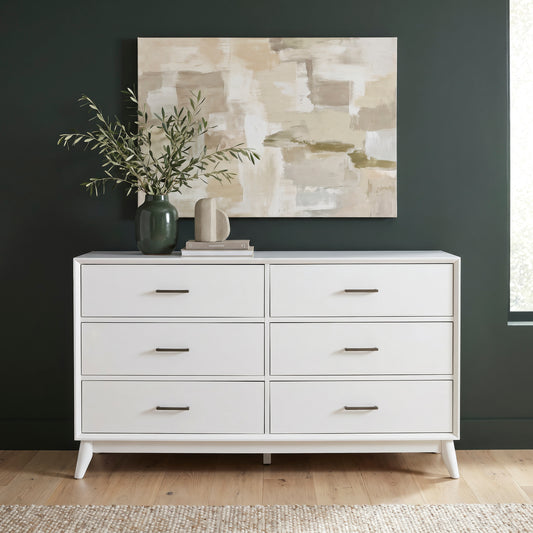 Century Modern 6 Drawer Dresser
