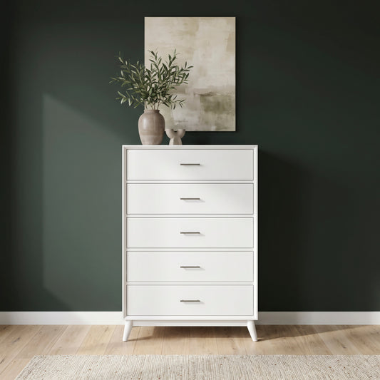 Century Modern 5 Drawer Chest