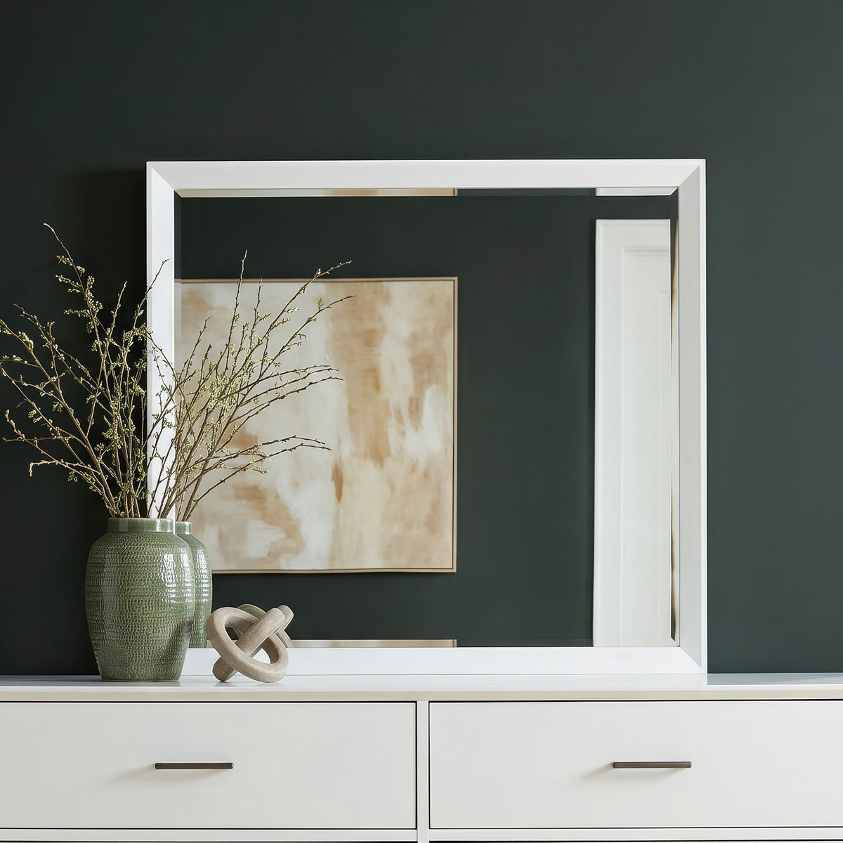 Century Modern Landscape Mirror