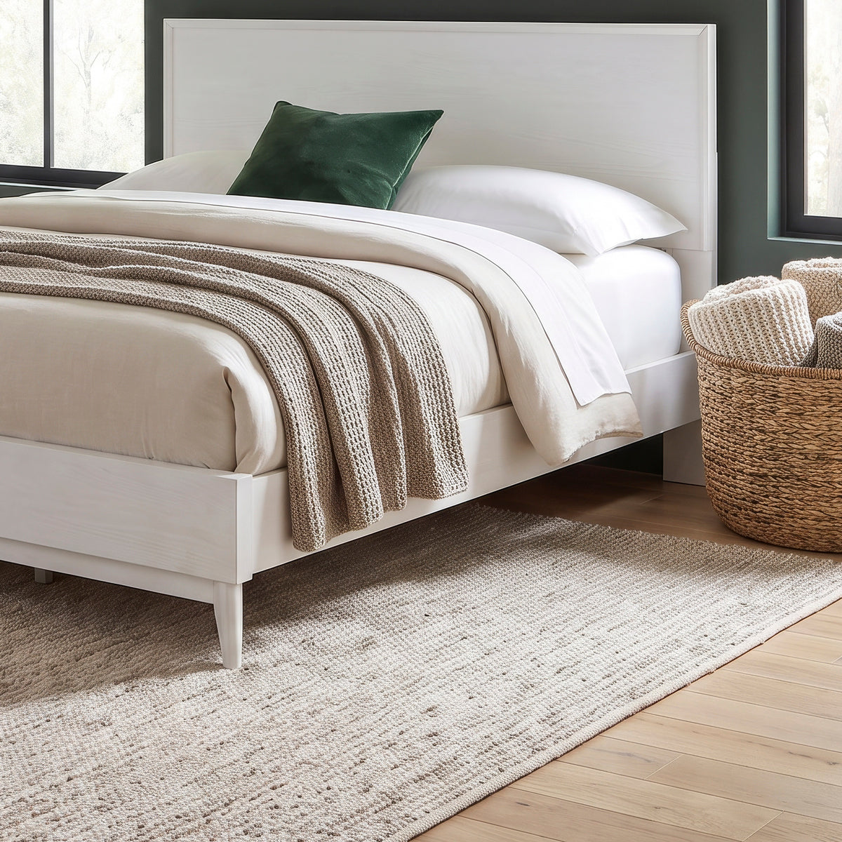 Century Modern Platform Bed Rails