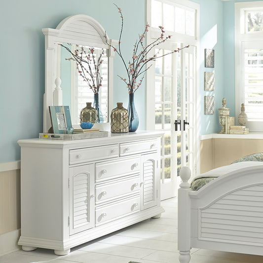 Summer House Dresser & Mirror Bedroom Set