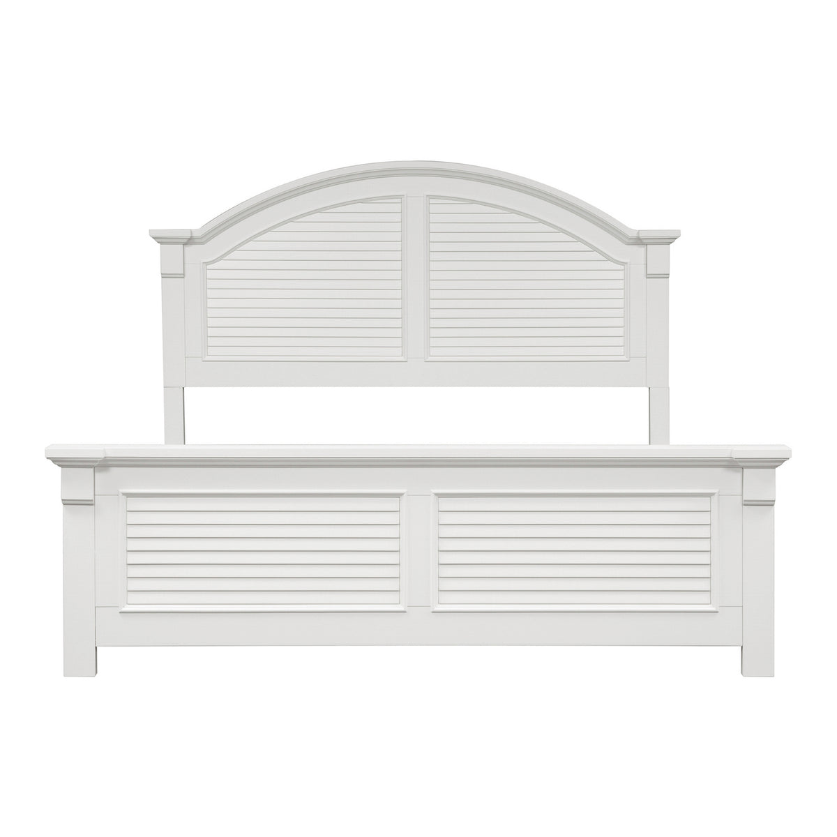Summer House Queen Panel Bed, Dresser & Mirror Bedroom Set