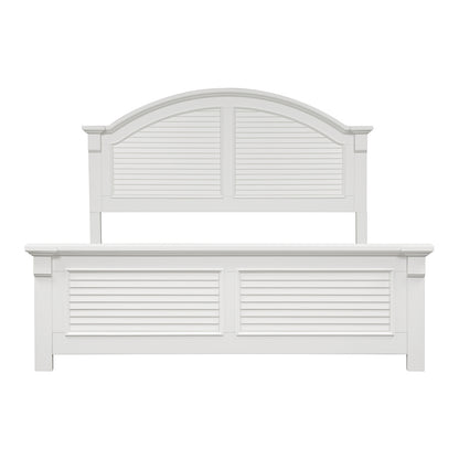 Summer House Queen Panel Bed, Dresser & Mirror Bedroom Set