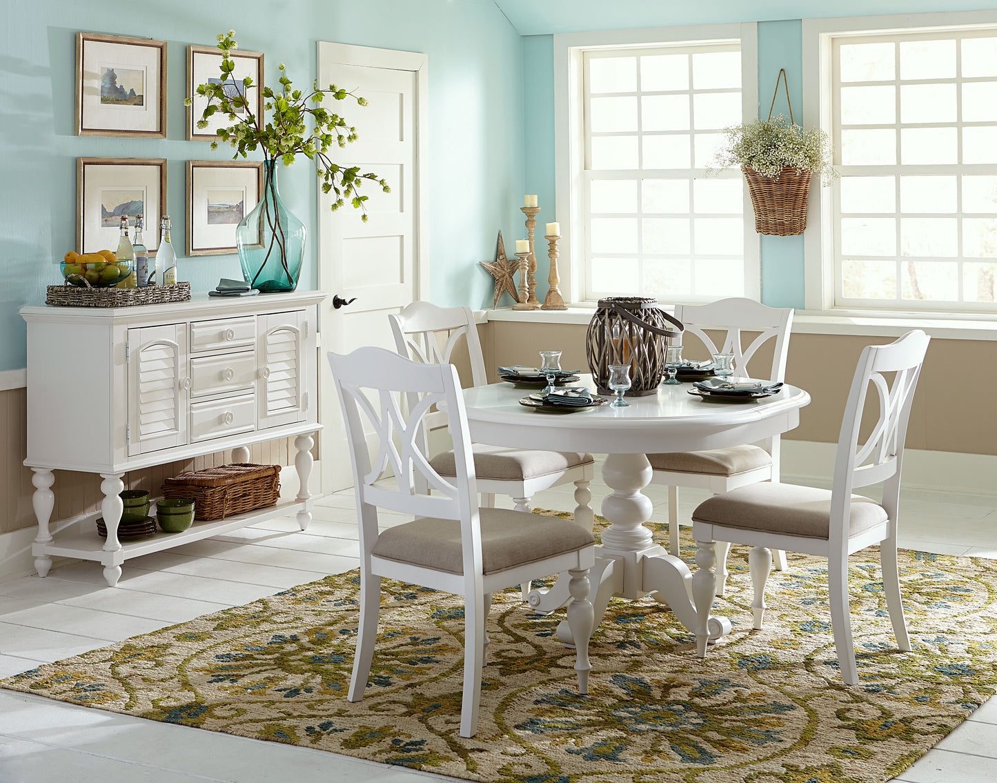 Summer House Round Pedestal Table Base