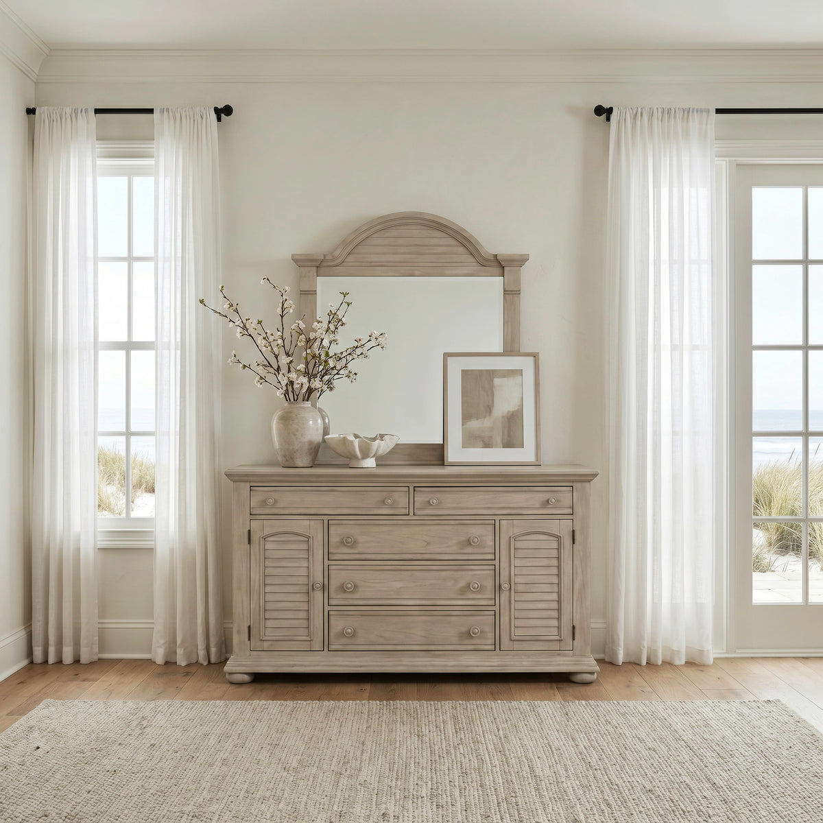 Summer House Dresser & Mirror