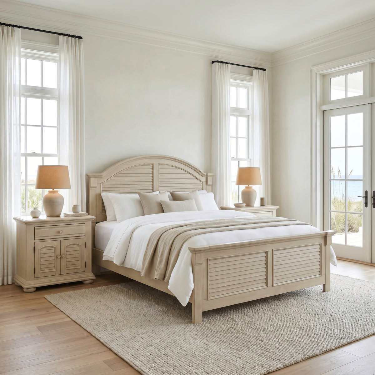 Summer House Panel Bed Rails