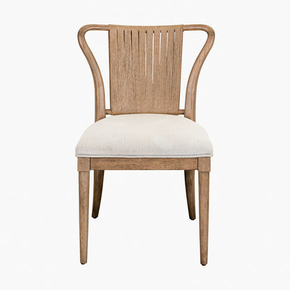 Sheridan Pointe Shaped Corded Back Side Chair (RTA)