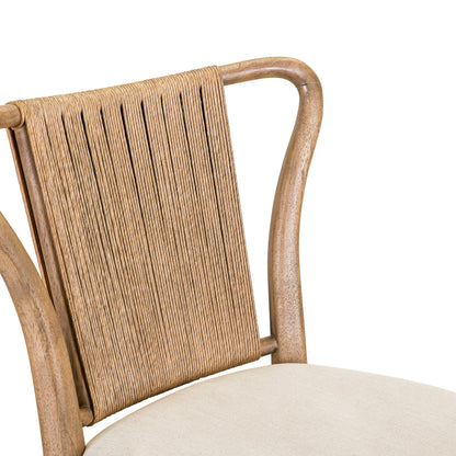 Sheridan Pointe Shaped Corded Back Side Chair (RTA)