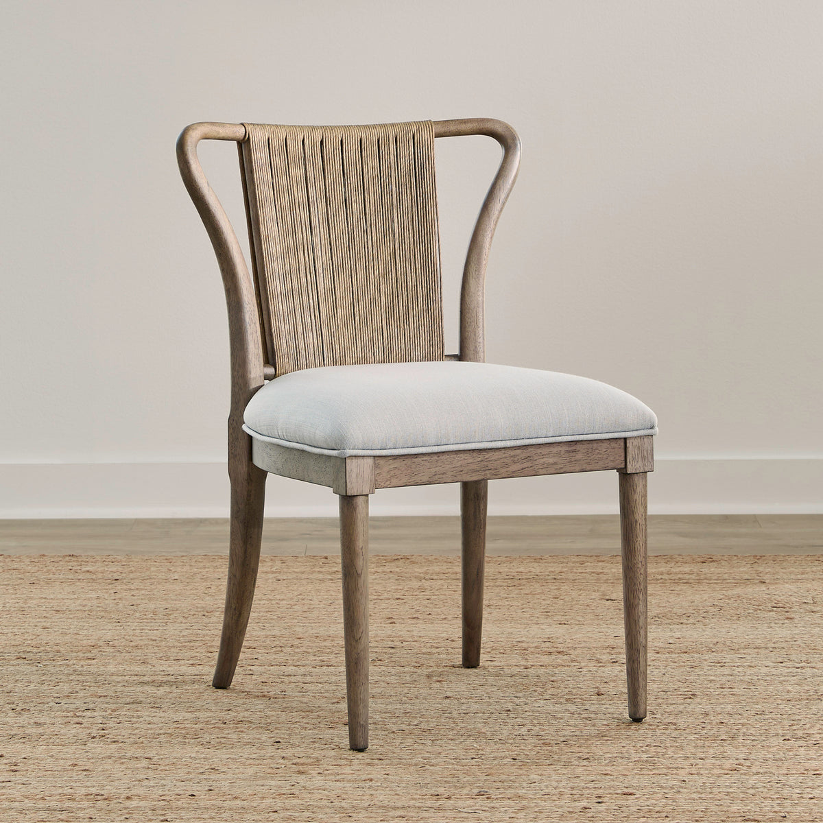 Sheridan Pointe Shaped Corded Back Side Chair (RTA)