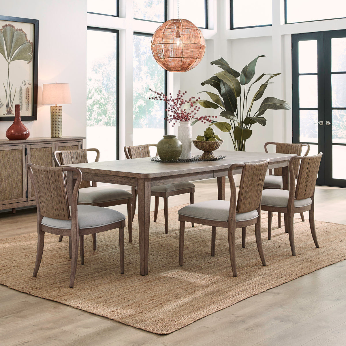 Sheridan Pointe Opt 7 Piece Rectangular Table Set