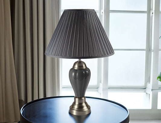 Porcelain Lamp Grey (6115GY)