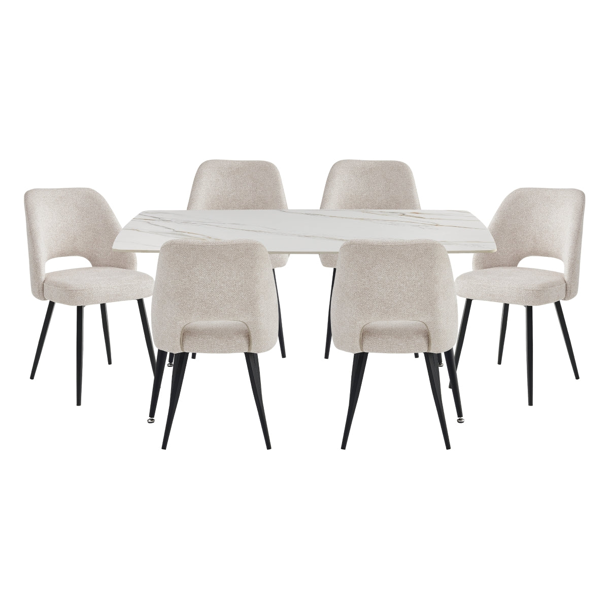 Matea 7-Piece Dining Set