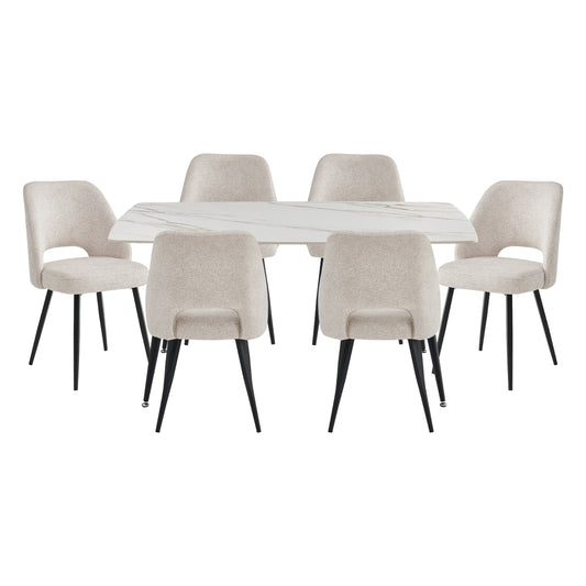 Matea 7-Piece Dining Set