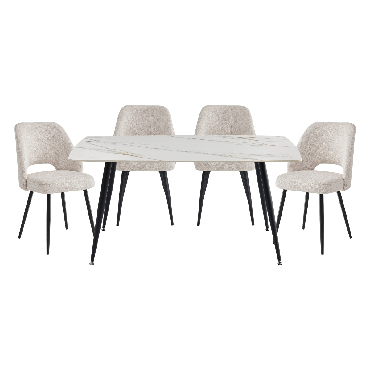 Matea 5-Piece Dining Set