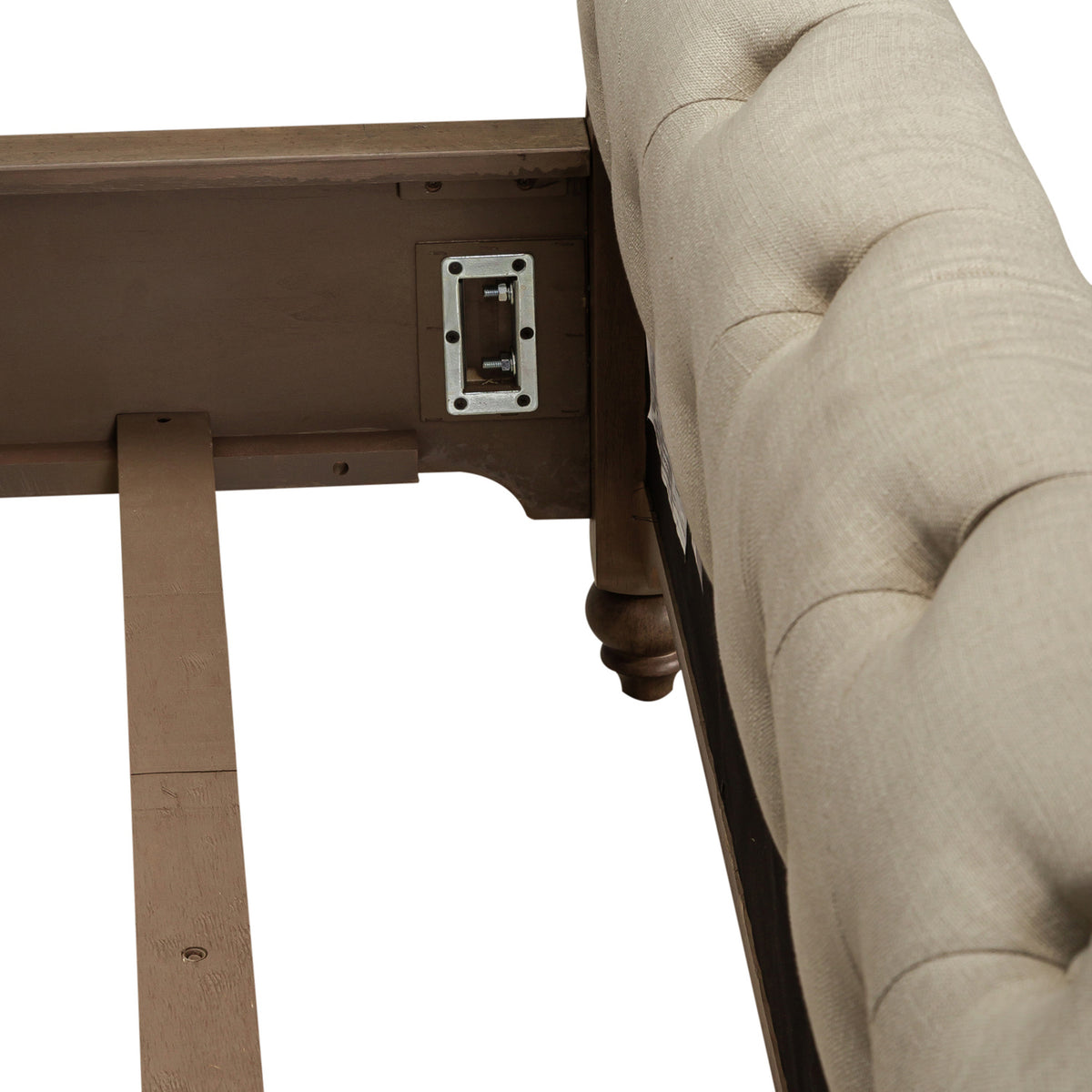 Americana Farmhouse Cali King Sleigh Bed Rails